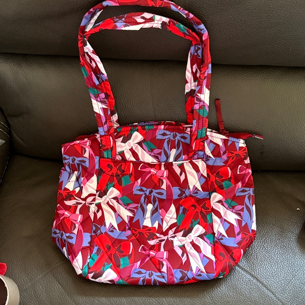 Vera Bradley bow show Glenna bag NWOT